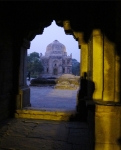 Mosque and gate at Lodi Gardens