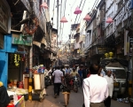 Narrow Delhi Street