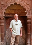 rick at Qutab Minar