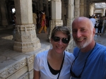 Anne & Rick at Jain temple