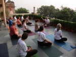 Yoga along the Ganges